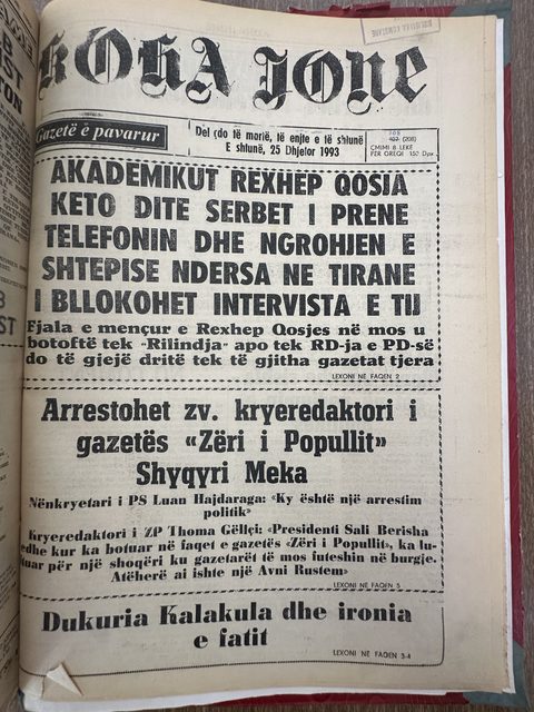 Koha Jonë 1993-12-25